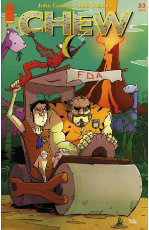 Chew 53 published by Image with cover art by Rob Guillory
