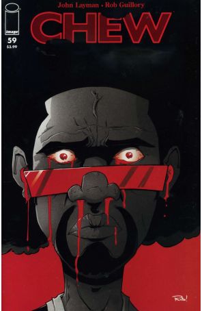 Chew 59 published by Image with cover art by Rob Guillory