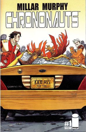 Chrononauts 1C published by Image with cover art by Declan Shalvey
