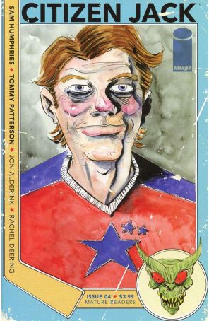 Citizen Jack 4B published by Image with cover art by Jeff Lemire