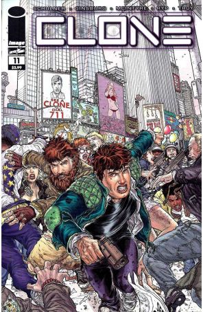 Clone 11 published by Image with cover art by Juan Jose Ryp