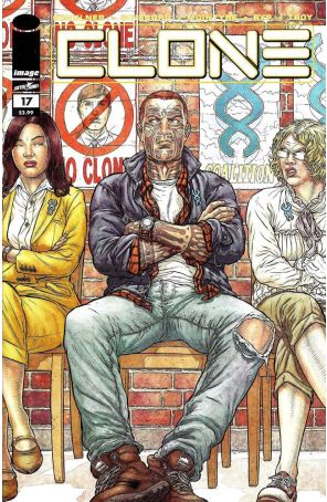 Clone 17 published by Image with cover art by Juan Jose Ryp