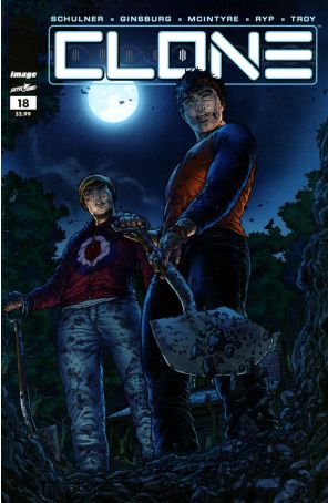 Clone 18 published by Image with cover art by Juan Jose Ryp