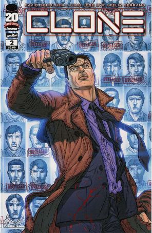Clone 2 published by Image with cover art by Juan Jose Ryp