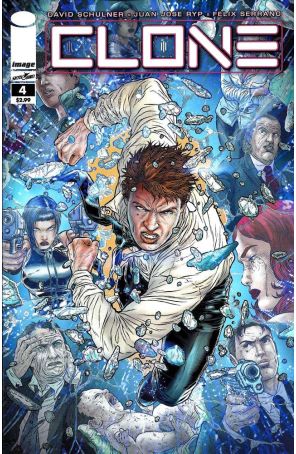 Clone 4 published by Image with cover art by Juan Jose Ryp