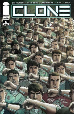 Clone 6 published by Image with cover art by Juan Jose Ryp