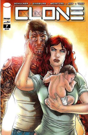 Clone 7 published by Image with cover art by Juan Jose Ryp