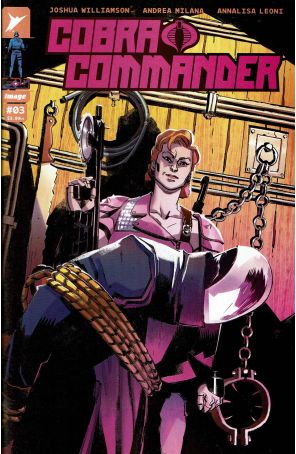 Cobra Commander 3A published by Image with cover art by Andrea Milana