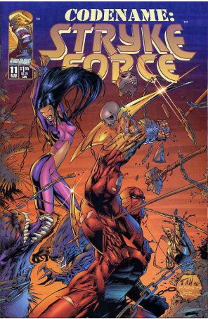 Codename: Stryke Force 11 published by Image with cover art by Billy Tan