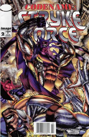 Codename: Stryke Force 2 (Newsstand) published by Image with cover art by Brandon Peterson