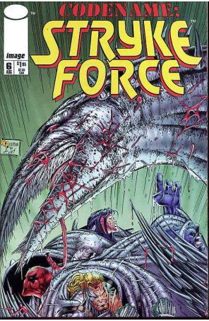 Codename: Stryke Force 6 published by Image with cover art by Brandon Peterson