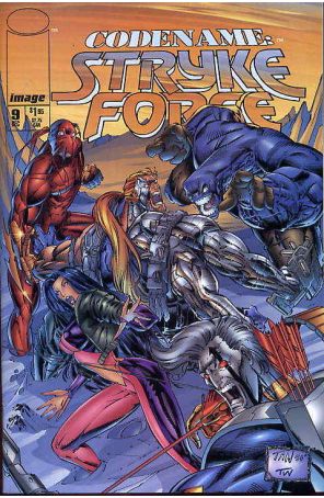 Codename: Stryke Force 9 published by Image with cover art by Billy Tan