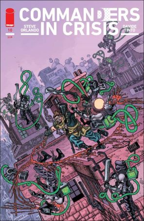 Commanders in Crisis 10C published by Image with cover art by Matt Lesniewski