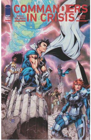 Commanders in Crisis 11B published by Image with cover art by Kenneth Marion V