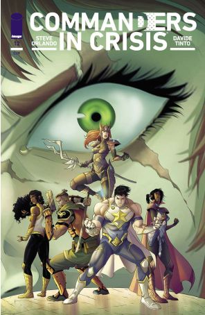 Commanders in Crisis 12A published by Image with cover art by Davide Tinto