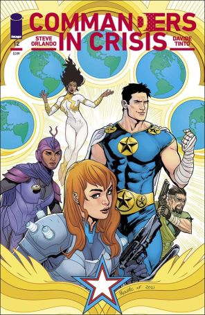 Commanders in Crisis 12B published by Image with cover art by Yanick Paquette