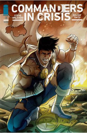 Commanders in Crisis 3A published by Image with cover art by Davide Tinto