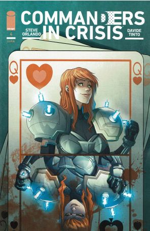 Commanders in Crisis 4A published by Image with cover art by Davide Tinto