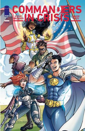 Commanders in Crisis 5B published by Image with cover art by Joyce Chin
