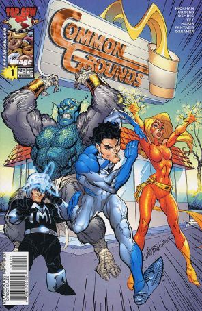 Common Grounds 1A published by Image with cover art by J. Scott Campbell