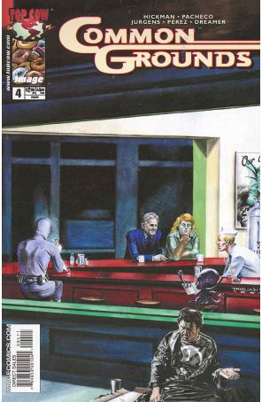 Common Grounds 4 published by Image with cover art by Rodolfo Migliari