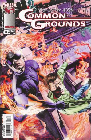 Common Grounds 5 published by Image with cover art by Rodolfo Migliari