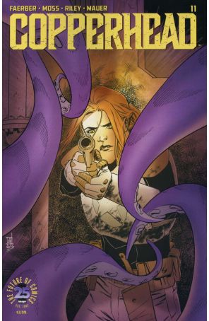 Copperhead 11 published by Image with cover art by Scott Godlewski
