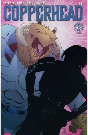 Copperhead 13 published by Image with cover art by Scott Godlewski