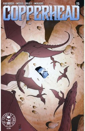 Copperhead 15A published by Image with cover art by Scott Godlewski