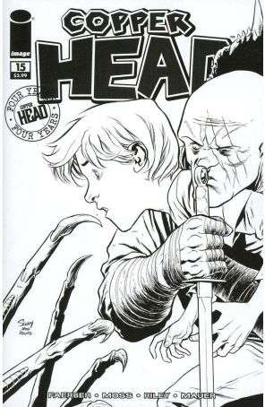 Copperhead 15C published by Image with cover art by Scott Godlewski