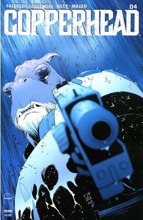 Copperhead 4 published by Image with cover art by Scott Godlewski