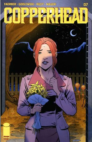 Copperhead 7 published by Image with cover art by Scott Godlewski