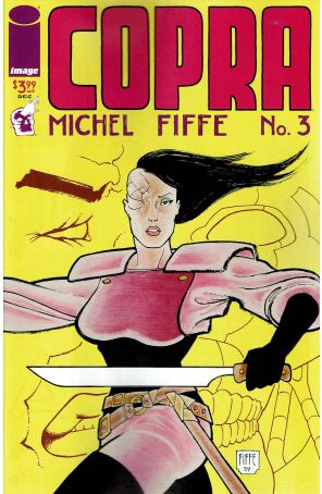 Copra (Image) 3 published by Image with cover art by Michel Fiffe