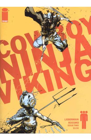 Cowboy Ninja Viking 2 published by Image with cover art by Riley Rossmo