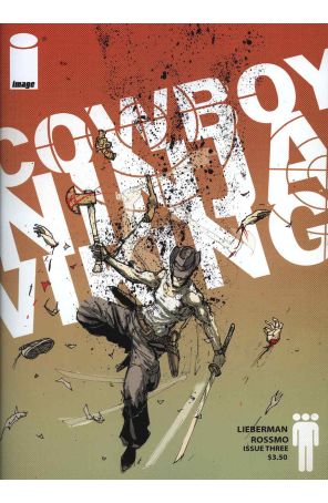Cowboy Ninja Viking 3 published by Image with cover art by Riley Rossmo