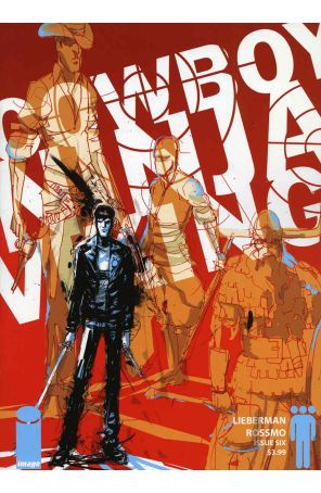 Cowboy Ninja Viking 6 published by Image with cover art by Riley Rossmo