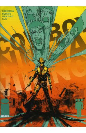Cowboy Ninja Viking 8 published by Image with cover art by Riley Rossmo