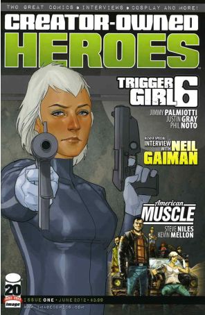 Creator-Owned Heroes 1 published by Image with cover art by Phil Noto