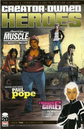 Creator-Owned Heroes 2A published by Image with cover art by Phil Noto