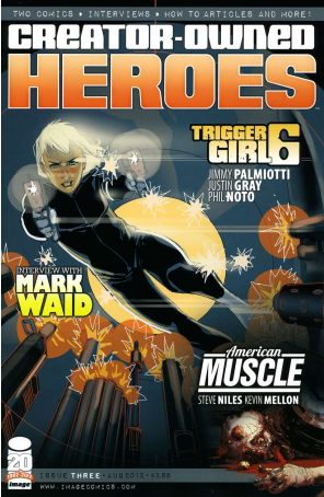 Creator-Owned Heroes 3 published by Image with cover art by Phil Noto