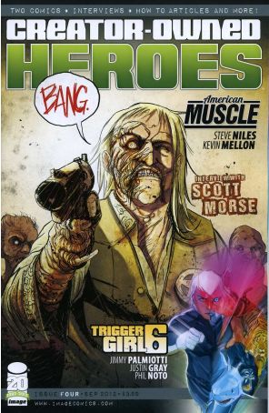 Creator-Owned Heroes 4A published by Image with cover art by Phil Noto