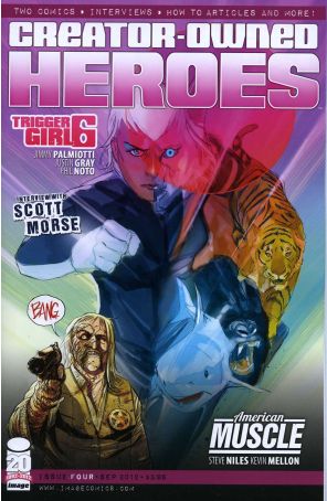 Creator-Owned Heroes 4B published by Image with cover art by Phil Noto