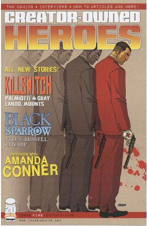 Creator-Owned Heroes 5 published by Image with cover art by Dave Johnson