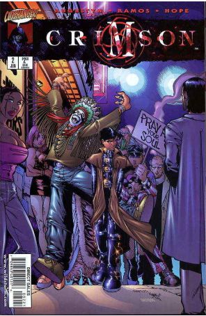 Crimson 2 published by Image with cover art by Humberto Ramos and Sandra Hope