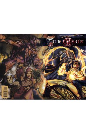 Crimson 24 published by Wildstorm with cover art by Humberto Ramos, Edgar Clement