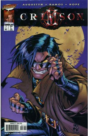 Crimson 7 published by Image with cover art by Joe Madureira, Tom McWeeny, and David Baron