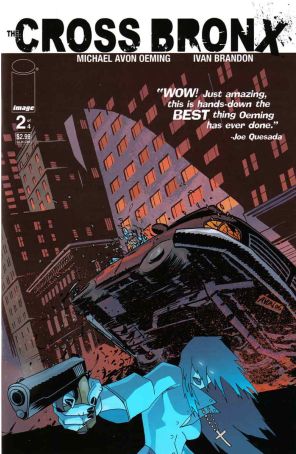 The Cross Bronx 2A published by Image with cover art by Michael Avon Ooeming