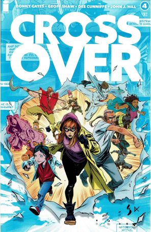 Crossover (Image) 4A published by Image with cover art by Geoff Shaw