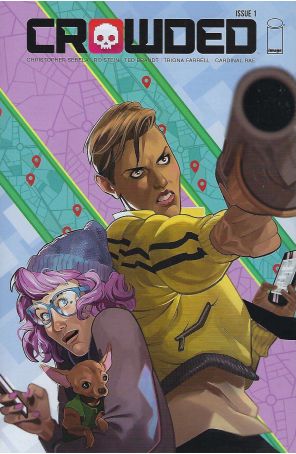 Crowded 1B published by Image with cover art by Rachael Stott