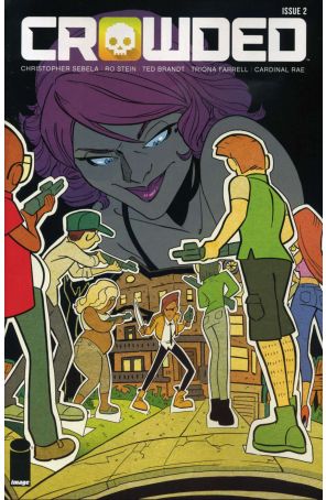 Crowded 2A published by Image with cover art by Ro Stein